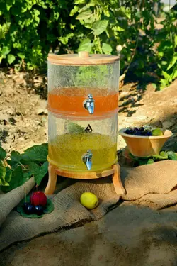 کلمن 2 طبقه چوب