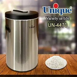 سطل برنج 16 کیلویی بدون پیمانه استیل یونیک