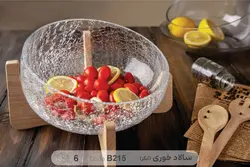 ظرف سالاد چوبی