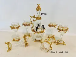 تنگ و گیلاس کریستال