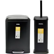 ست سطل زباله و فرچه دستشویی 6 لیتری برند اورجینال