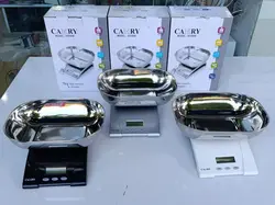 ترازو تخت کاسه دار استیل برند کمری