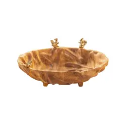 آجیل خوری و میوه خوری گلدکیش طرح اس کیو