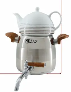 کتری و قوری شیردار برند نزاز