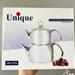 کتری و قوری لوله دار استیل یونیک