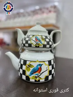 کتری و قوری لعابی