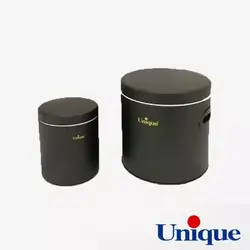 سطل قند و شکر یونیک مشکی