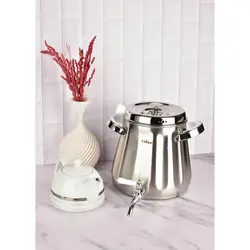ست کتری و قوری 5 لیتری شیردار یونیک