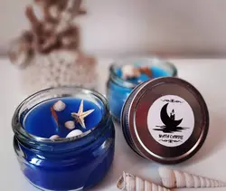 شمع موم سویا بانکه درب فلزی کد 103