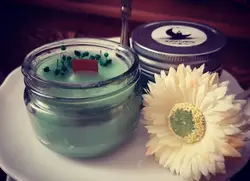 شمع موم سویا بانکه درب فلزی کد 103