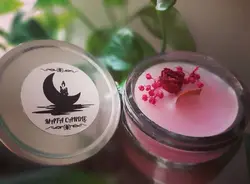 شمع موم سویا بانکه درب فلزی کد 103