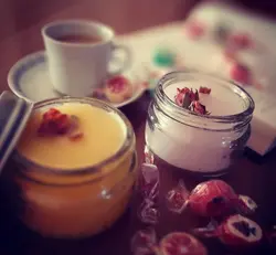 شمع موم سویا بانکه درب فلزی کد 103