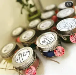 شمع موم سویا بانکه درب فلزی کد 103