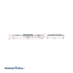 اجاق گاز 5 شعله CAN مدل M 518