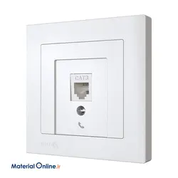 پریز تلفن تکی نستک مدل MC2