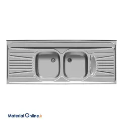 سینک ظرفشویی اخوان مدل 52 روکار