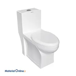 توالت فرنگی چینی کرد مدل آدونیس