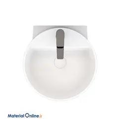 روشویی دیواری چینی کرد مدل آوینا