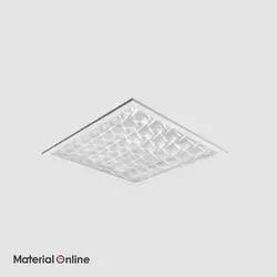 چراغ توکار 60×60 مازی نور مدل الگانس 33 وات با دیفیوزر داینامیک