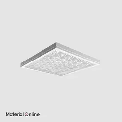 چراغ روکار 60×60 مازی نور مدل الگانس 33 وات با دیفیوزر داینامیک