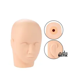 سر مانکن تمرین کاشت مژه