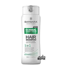 شامپو باربارا حاوی خاویار 5در1