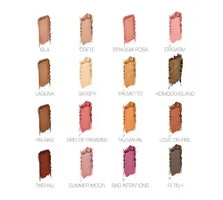 پالت سایه ۱۶ رنگ نارس SUMMER UNRATED EYESHADOW PALETTE