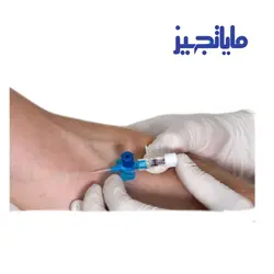 آنژیوکت POLYMED صورتی آبی سبز (بسته 100 عددی)