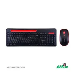 کیبورد و ماوس بی‌سیم هترون مدل Hatron HKCW135