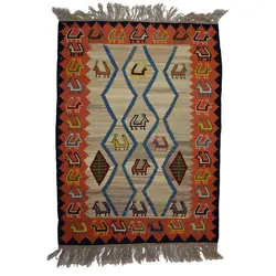 گلیم ذرع و نیم شیراز 251035