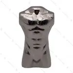 خنک کننده نوشیدنی طرح مانکن زن و مرد نقره ای