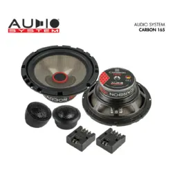 کامپوننت آئودیوسیستم آلمان مدل کربنAudio System Carbon 165 – 16.5cm 2-way compo