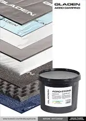 Gladen Aero Butyl ورق دمپینگ گلیدن