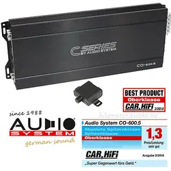 آمپیلی فایر ۵کانال-AUDIO SYSTEM GERMANY (CO600.5amp )