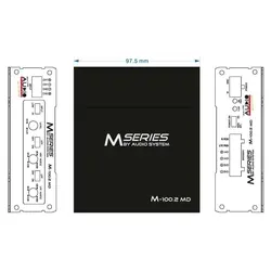 آمپلی فایر سری Audio System GERMANY 100.2MD-M