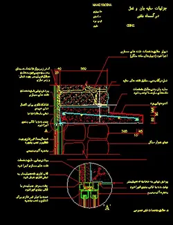 دانلود فایل اتوکدی جزئیات اجرائی پنجره(برش و دیتیل انواع پنجره)