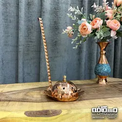 اسپند دود کن دسته مسی مدل خورشیدی