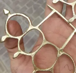 پنجه بکس برنجی