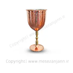 گلاسه پایه برنجی سایز متوسط