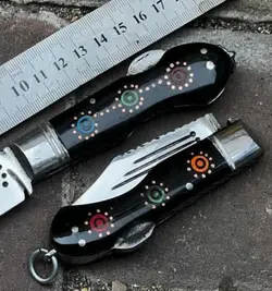 چاقوی پشت ضامن بابا طرح جدید