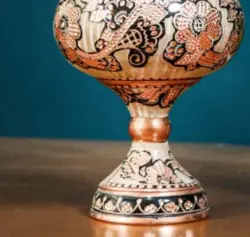 ظرف شکلات خوری نقره کوب