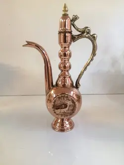 گلاب پاش قلم مسی کوچک