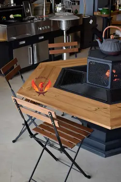 آتشدان و باربیکیو مدل FIRE PIT