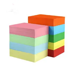 کاغذ تحریر رنگی سایز A4 رنگ نارنجی بسته ۵۰ عددی