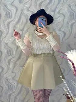 ست مجلسی شومیز دامن