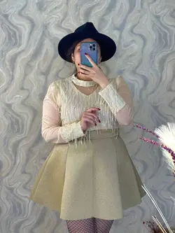 ست مجلسی شومیز دامن