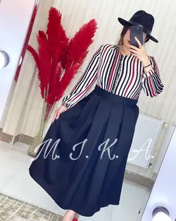 دامن بدون کمربند-قد۷۵