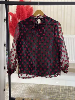 شومیز توپ توپی