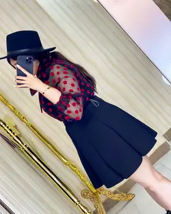 شومیز توپ توپی