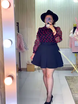 شومیز توپ توپی